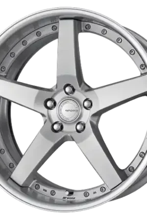 Work Gnosis Gr203 5x114.3 19x9+45 A Disk Brush Silver Clear Hot Deal