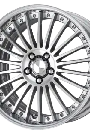 Budget Work Lanvec Lf1 5x114.3 19x10.5+38 O Disk Machine Silver Polish