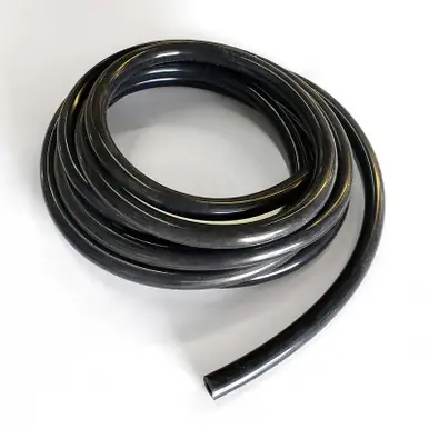 While Supplies Last Ticon Industries 1/4in / 6mm Black Silicone Hose - 10ft - 132-06010-0001