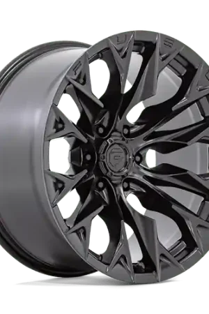 Fuel 1PC D804 FLAME 5X127 24X12 -44 BLACKOUT Money Back Guarantee