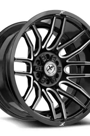 XF Off-Road XF-232 6x135/6x139.7 26x14 -76 Gloss Black & Milled Hot Deal