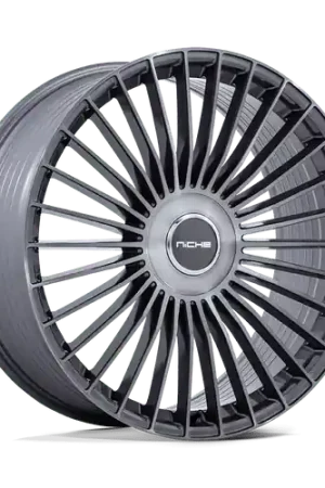 Niche 1PC NC282 SERENE BLANK 20x9 +20 GLOSS TITANIUM BRUSHED Exclusive Offer