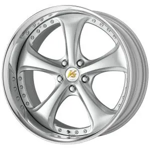 Work Wheels VS-KF 5x114.3 21x11.5+60 Light Grey Silver L Disk FULL REVERSE Genuine