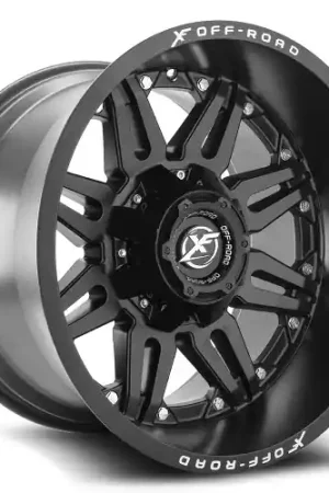 Certified XF Off-Road XF-204 5x139.7/5x150 22x12 -44 Matte Black