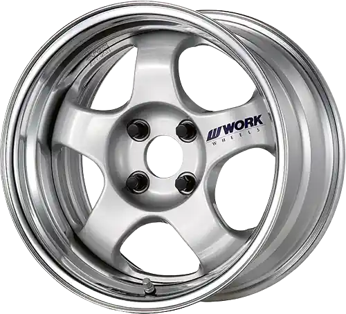 Brand New Work Meister S1 2P 4x114.3 15x7.5+38 A Disk Silver