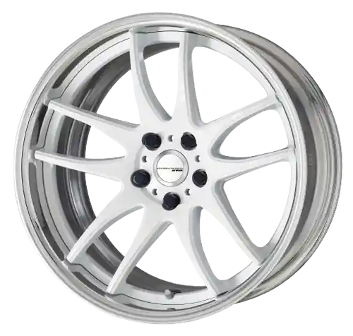 Work Cr 2P 5x108 19x8.0 +38 Gloss White Trusted Brand