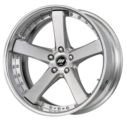 Work Zeast Black Label Bst2 5x108 19x9+38 W Disk Brush Silver Clear Buy Online