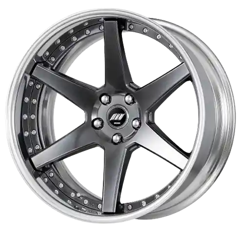 Work Zeast Black Label Bst1 5x100 20x8+45 R Disk Brilliant Silver Black Clearance