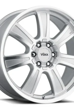 Instant Buy V�xx Turin 6x132/6x139.7 17x8.5+39 Silver Mirror Machined Face and Lip