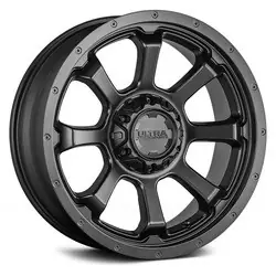 Ultra 219SB Nemesis 6X135/6x139.7 20x9 +01 Satin Black Hassle-Free Returns