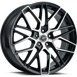 Platinum 459U Retribution 5x114.3 17x8 +40 Gloss Black w/Diamond Cut Face Best Price
