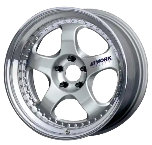 Work Meister S1 3P 5x100 18x14-33 R Disk Silver Limited Edition