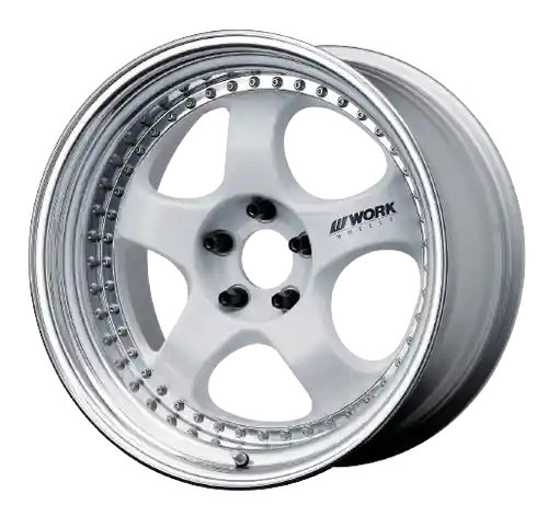 Weekend Sale Work Meister S1 3P 5x112 19x12.5+24 R Disk White