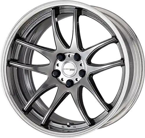 Budget Work Cr 2P 4x100 16x9.0 +12 GT Silver