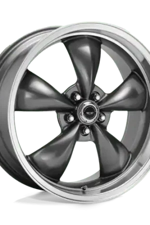 American Racing AR105 TORQ THRUST M 5X127 17X8 0 ANTHRACITE W/ MACHINED LIP Direct From Manufacturer