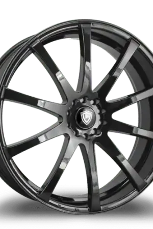 WHITE DIAMOND W3196 5x115/5x120 22x9+20 BLACK - GLOSSY BLACK New Release