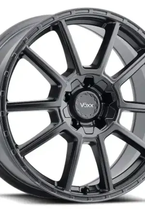Certified V�xx Monte 5x108/5x114.3 18x8+40 Matte Black