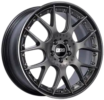 Fast Shipping BBS CH-RII 5x130 21x10.5 +47 Satin Platinum Center Black Lip SS Rim Prot