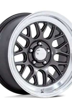 Buy Today American Racing Vintage VN516 G-FORCE 5X114.3 18x10 +25 MATTE ANTHRACITE W/ DIAMOND CUT LIP