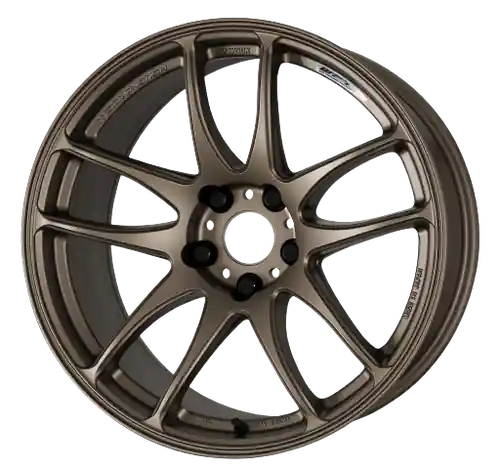 Work Emotion Cr Kiwami 5x120 17x7 +38 Matte Bronze Same Day Shipping