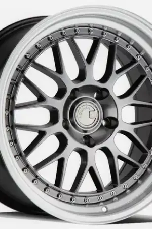 Aodhan AH02 5x120 19x8.5 +35 Hyper Black w/ Machined Lip Original