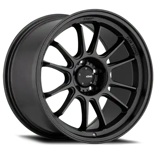 Konig Hypergram 5x114.3 17x9+40 Matte Black Low Price