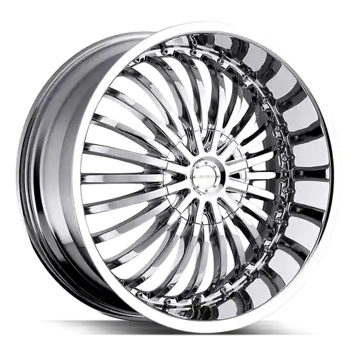 Strada Spina 5x108/5x114.3 22x8.5 +40 Chrome Trending