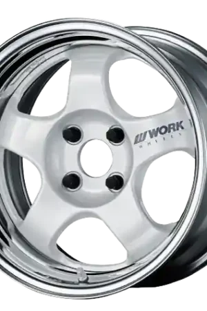 Work Meister S1 2P 5x115 15x8.5+12 A Disk White Limited Offer