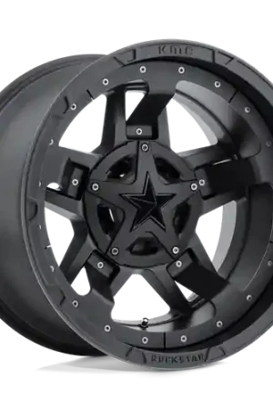 XD XD827 ROCKSTAR III 5X114.3/5X127 20X9 -12 MATTE BLACK Free Delivery