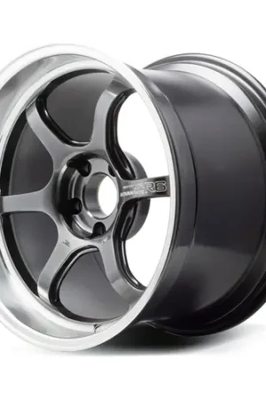 Advan Racing R6 5x114.3 18x10.0 +24 MACHINING & HYPER PLATINUM BLACK Premium