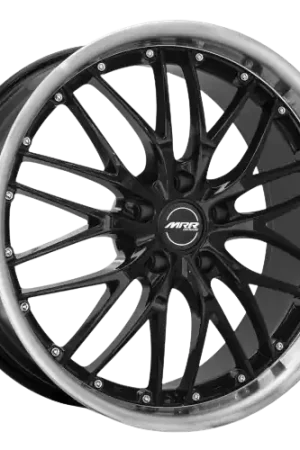 MRR GT1 5x114.3 19x8.5 +35 Black Machine Lip In Demand