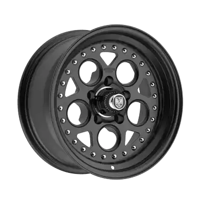 Handmade Center Line Rev 2.0 5X120.65 15x8 +0 Satin Black Center with Satin Black Step Lip