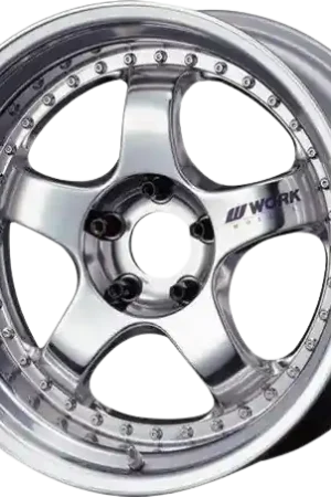 Worldwide Shipping Work Meister S1 3P 5x108 18x15-47 L Disk Bright Buff Finish