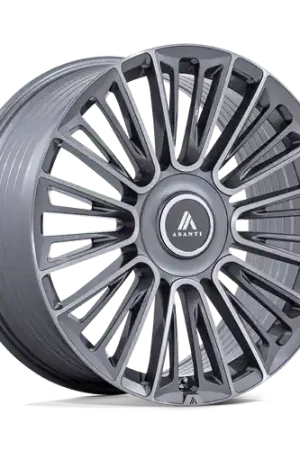 Asanti Black AB049 PREMIER 5X120/5X130 24x10 +35 ANTHRACITE BRUSHED Time-Limited