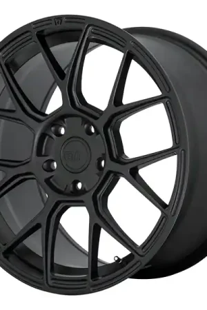 18" Motegi Racing Wheels MR147 CM7 Satin Black Flow Formed Rims Viral