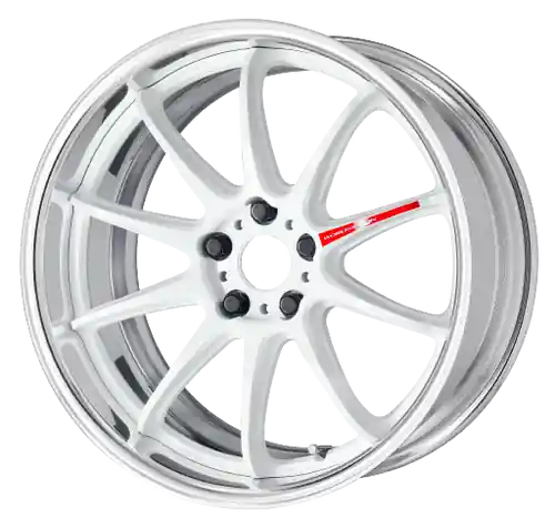 Work Zr10 2P 5x115 19x12.5 +18 Azure White In Demand