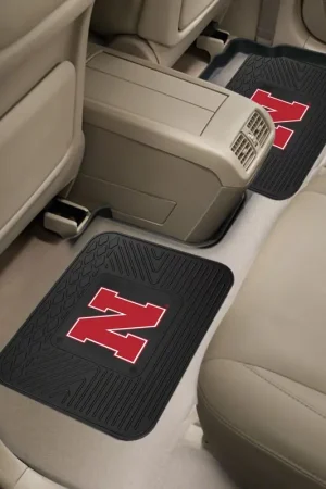 Molded Rear Floor Mats with University of Nebraska Logo In Demand