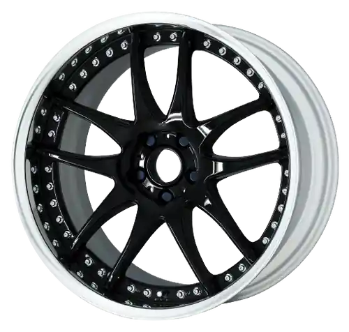 Work Emotion Cr 3P 5x100 20x14.5-60 A Disk Gloss Black No Minimum Order