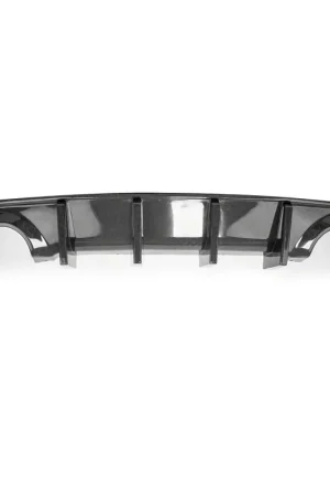 V3R Style Rear Diffuser; Gloss Honeycomb Weave Carbon Fiber Warranty Included