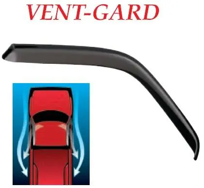 Chevrolet Silverado GT Styling Vent-Gard Side Window Deflector Grab Now