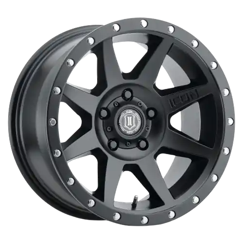Icon Alloys REBOUND 5x127 17x8.5-6 Satin Black Price Drop