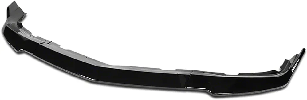 Fresh Stock STP Style Chin Spoiler; Gloss Black