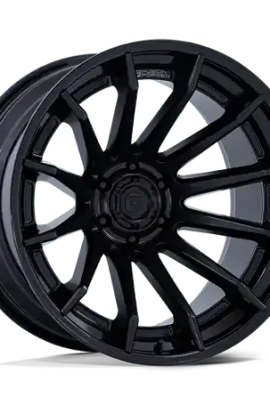 Fuel 1PC FC403 BURN 5X127 22x10 -18 MATTE BLACK WITH GLOSS BLACK LIP Best Seller
