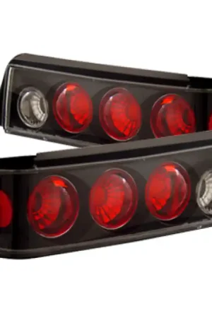 High Quality ANZO 1988-1991 Honda Civic Taillights Black — PMD Premier Motoring Development