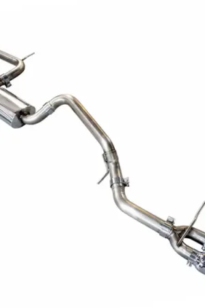 Budget AWE Tuning VW MK7 Golf SportWagen Touring Edition Exhaust w/Chrome Sil — PMD Premier Motoring Development