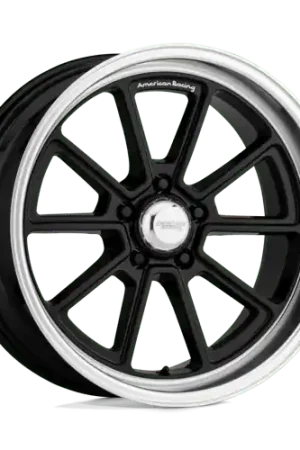 Save Now American Racing Vintage VN510 DRAFT 5X127 18X10 0 GLOSS BLACK W/ DIAMOND CUT LIP