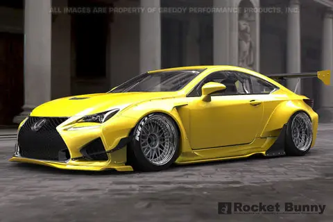 Top Rated GReddy 2015+ Lexus RC Rocket Bunny Front Fenders — PMD Premier Motoring Development