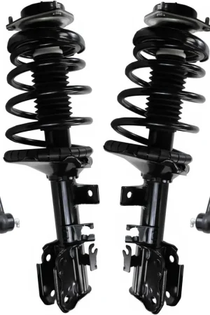 Affordable 4pc Front Struts Sway Bar Links Suspension Kit