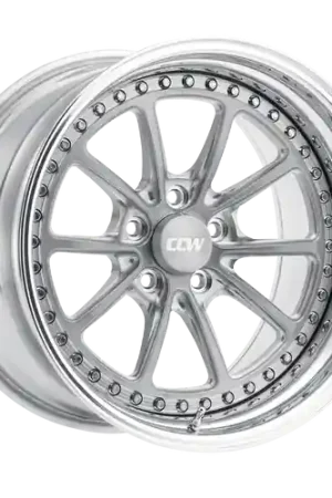 CCW CZ10 5x130 18x9.5 +45 Polished Authentic