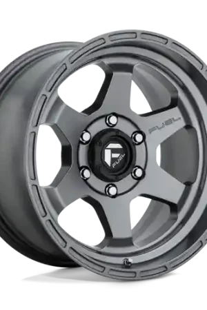 Time-Limited Fuel 1PC D665 SHOK 6X114.3 17X9 +1 MATTE ANTHRACITE